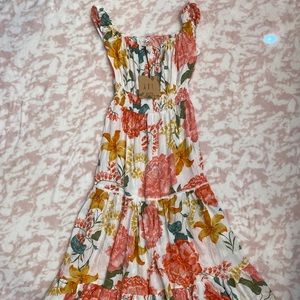 Abel the Label Boho Floral Maxi Dress